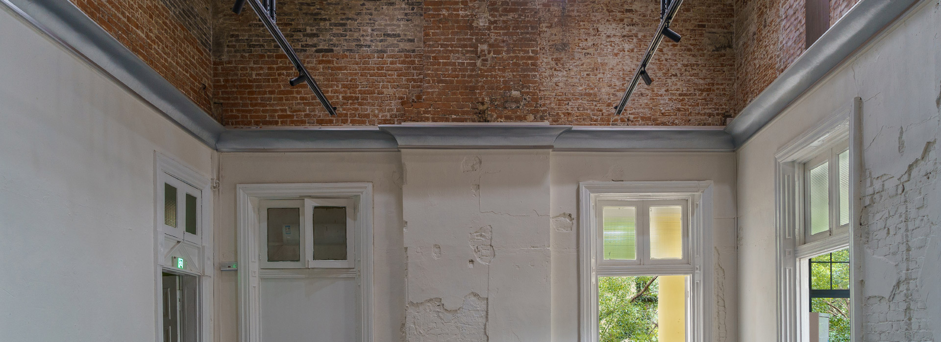 百年建筑活化沙面灯塔空间三楼室内修缮